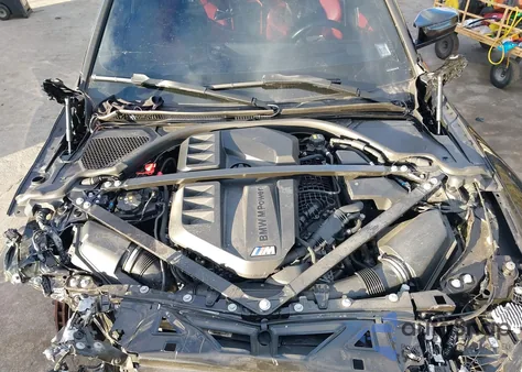 2023 BMW M3 Competition xDrive z USA, uszkodzony, nr VIN WBS43AY0XPFP01776